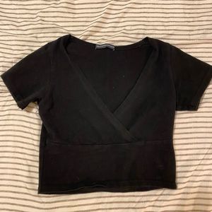 Brandy Melville Cross baby tee